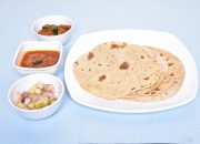 Chapathi with Chicken Chukka and Salad  (Lunch & Dinner)