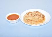 Parotta with Chicken curry  (Dinner) 